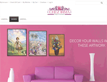 Tablet Screenshot of chezirma.com